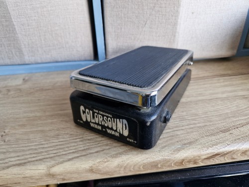Coloursound wah pedal 1972 - wah,
