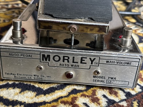 Vintage morley auto wah - wah, volume