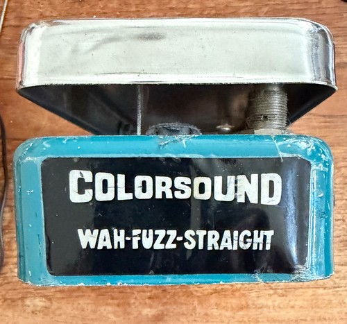 Colorsound wah fuzz - colorsound, wah-fuzz-straight